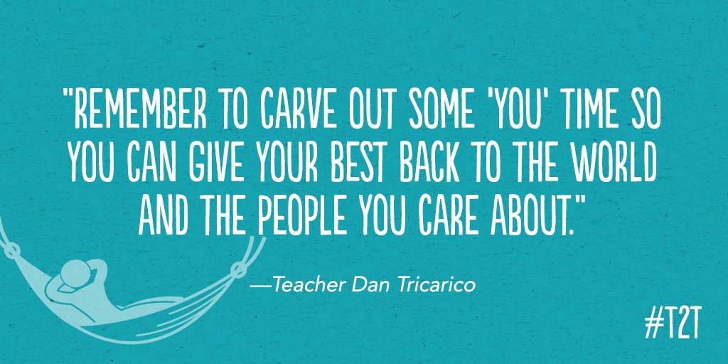 6 ways T <a href="/thezenteacher/">Dan Tricarico</a> pursues his "summer zen" in the first days off from school: thezenteacher.com/blog/how-im-fi… What do you do to relax?