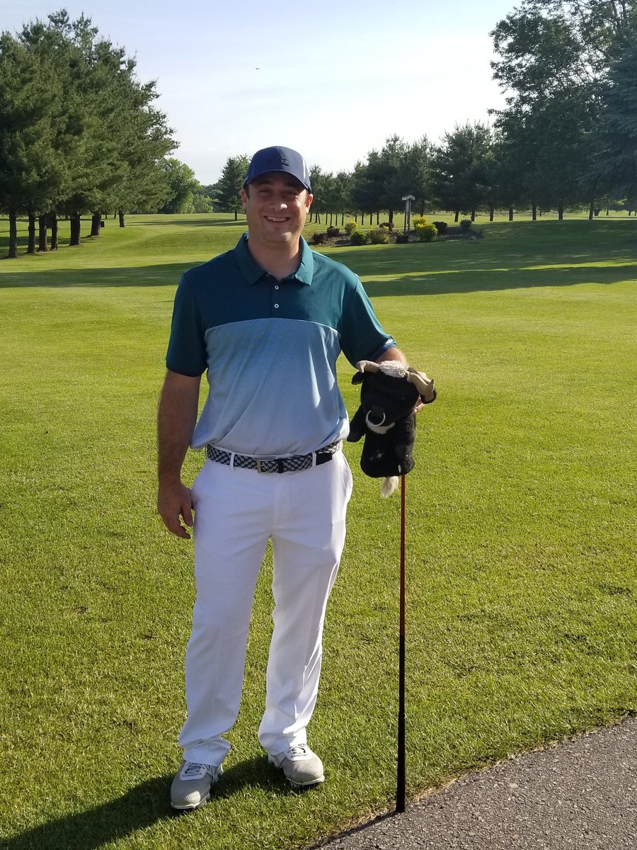 Saps's tweet photo. Extremely proud moment as @Sums2424 reps Masters champion @TheSergioGarcia after years of ridicule at the golf outing as his biggest fan. https://t.co/YiSAv7Q2VV