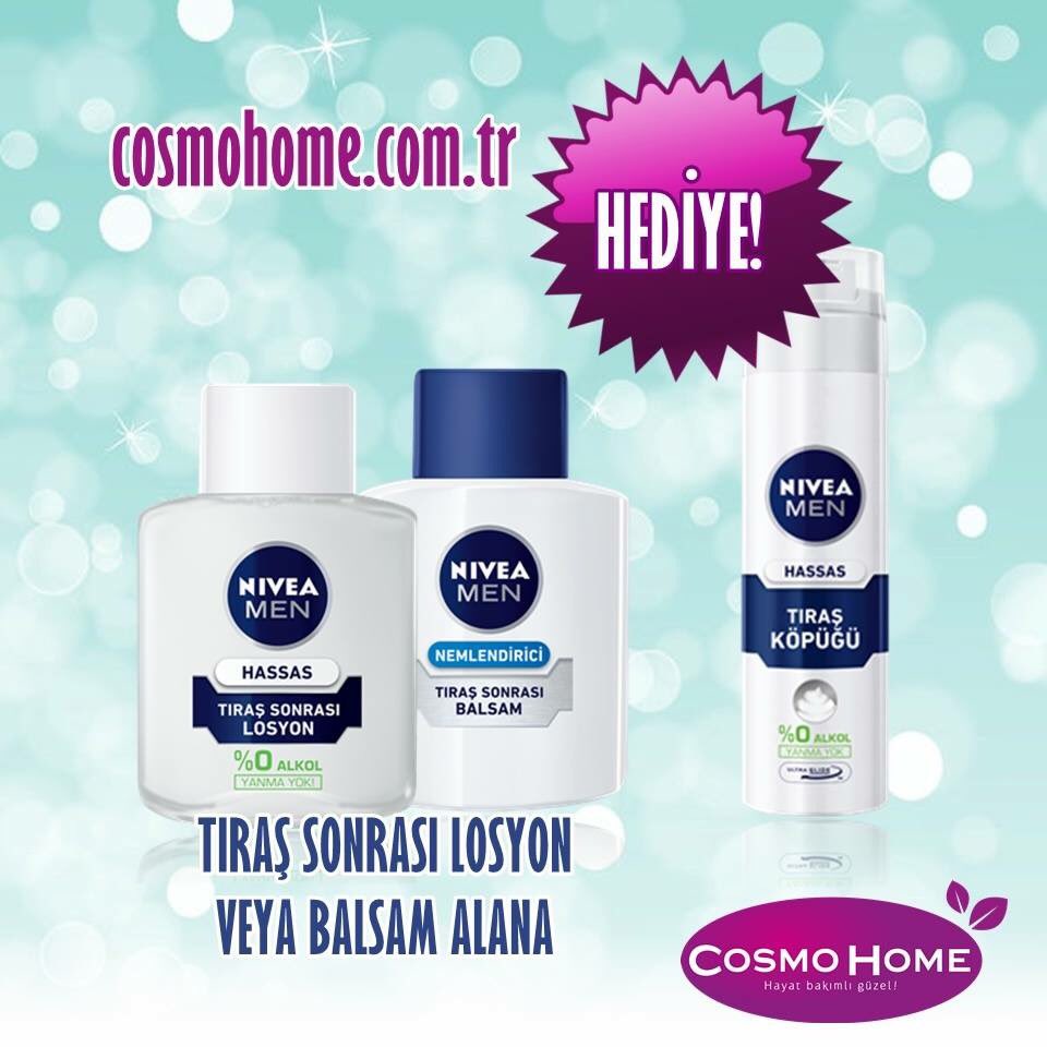 cosmohometr's tweet photo. #NiveaMen Tıraş sonrası balsam veya losyon alana tıraş köpüğü hediye!

Hemen almak için; https://t.co/EXczqPaI1m 

#HayatBakımlıGüzel https://t.co/9TJXnjCBW4
