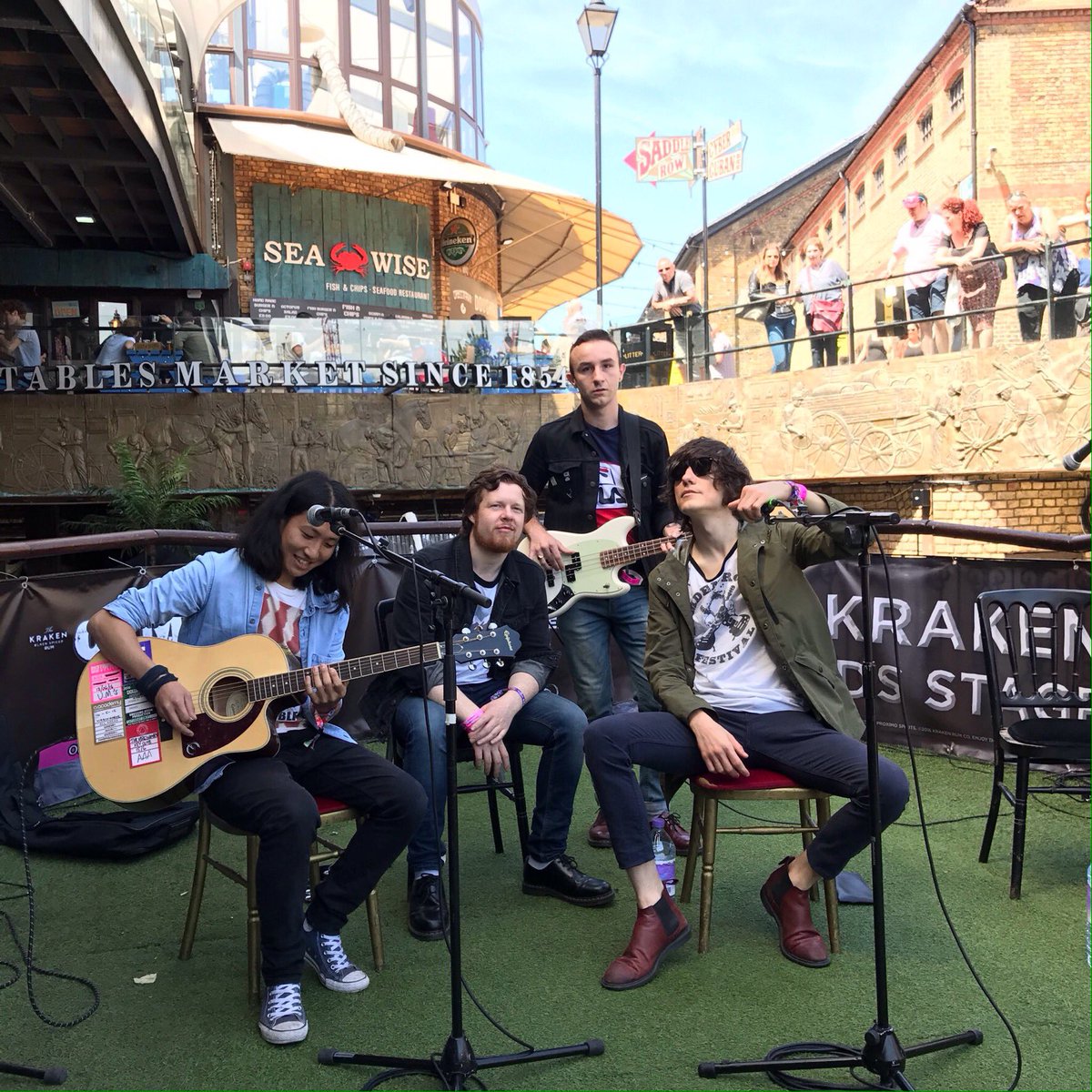 Just played <a href="/KrakenRumUK/">Kraken Rum UK</a> at <a href="/CamdenRocksFest/">Camden Rocks Fest</a> and now we're about to hit up <a href="/KOKOLondon/">KOKO Culture</a> at 3pm!

Come dance the fandango x