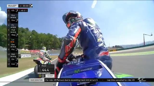 MotoGP's tweet photo. 🏁 #MotoGP Q2

POLE POSITION for #MV25 from #VR46 &amp; #AD04 in 2nd &amp; 3rd!

#ItalianGP https://t.co/SVSNa9OiDD