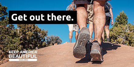 kabtweet's tweet image. Happy NationalTrails Day! Remember to always take your trash with you after your favorite hike #Endlitter See kab.org