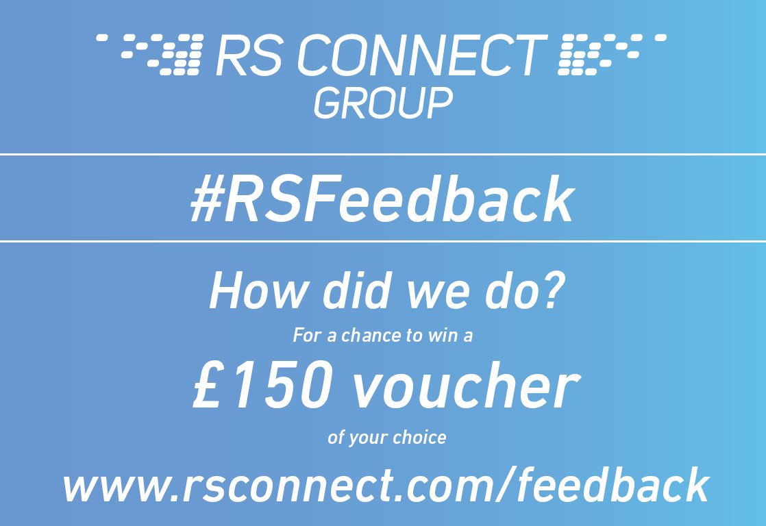 rsconnectgroup's tweet photo. FEEDBACK COMPETITION! 🎁

Prize: £150 voucher 💷

Link ➡️ https://t.co/0ZQ1JviB12 or use #RSFeedback 🗣

T&amp;Cs: https://t.co/QfAdK3ZSaf https://t.co/DjvVSpQ8Lf