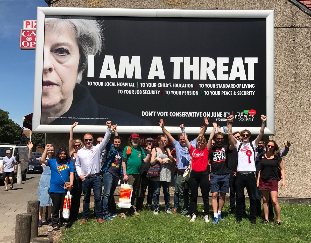 Sam Tarry (@samtarry) on Twitter photo C'mon Corbyn! <a href="/jeremycorbyn/">Jeremy Corbyn</a> Dagenham people think <a href="/theresa_may/">Theresa May</a> is the real threat to our community! Hundreds out in Dagenham today ✊️ C'mon Corbyn! <a href="/jeremycorbyn/">Jeremy Corbyn</a> Dagenham people think <a href="/theresa_may/">Theresa May</a> is the real threat to our community! Hundreds out in Dagenham today ✊️