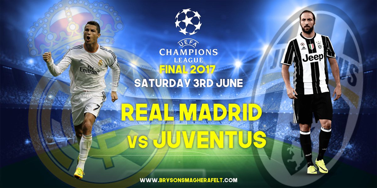 Brysons_bar's tweet photo. **TONIGHT** Champions league final LIVE Real Madrid vs Juventus ko 7.45PM - Watch all the action LIVE with us! #Brysons https://t.co/8TcDSWZdR6