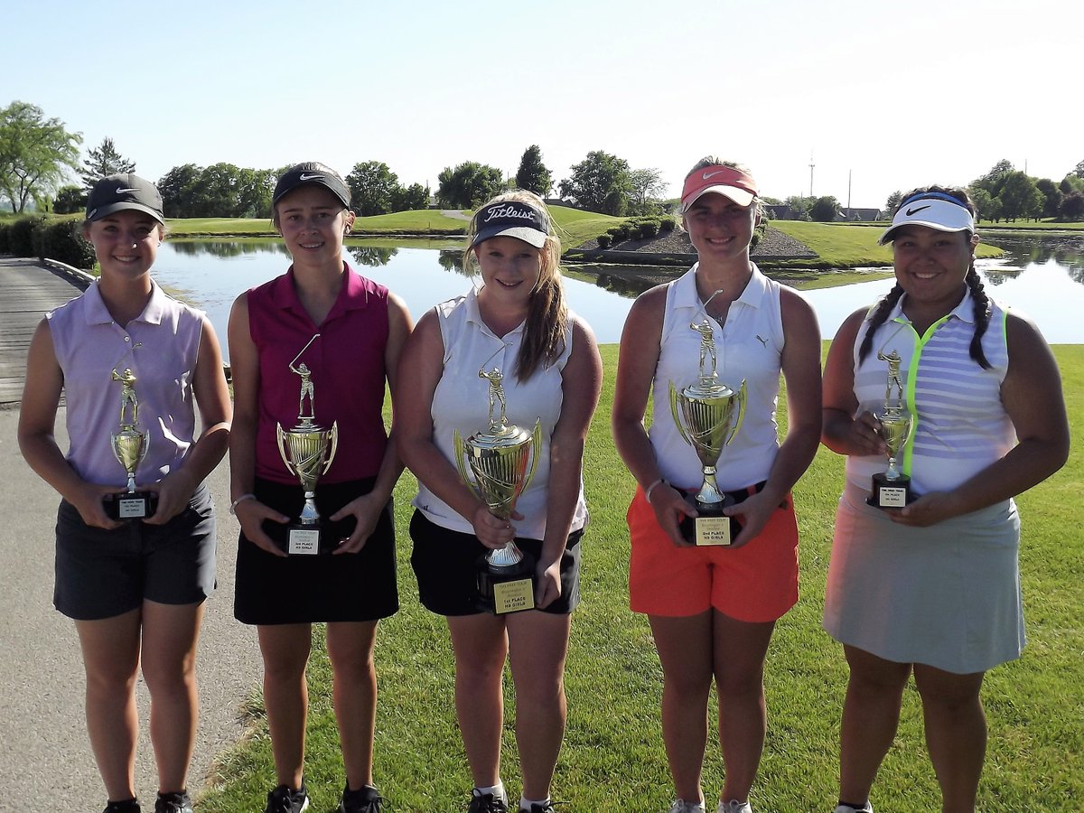 Folker and Weyrauch win Sudden Death playoffs, Ghidina medals, and Ruthey wins again.  Thanks to Nancy Nelson and Prairie Vista for hosting.