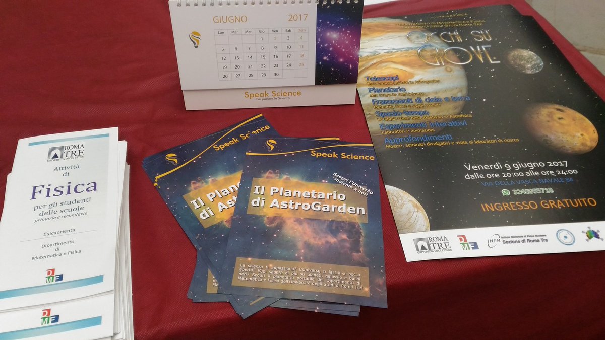 AstroGardenRM3's tweet photo. A #ilCieloDiRoma2017 parliamo anche del prossimo #GioveRM3, vieni a informarti! https://t.co/31G0kAP94r https://t.co/Go1CadDd4X