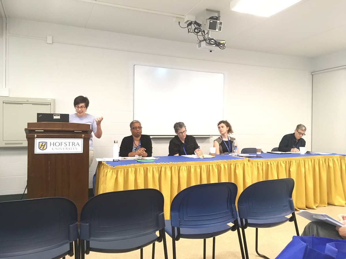 aearls's tweet photo. 1st panel w all 4 of us in the same room since day 1 - of course, for Susan https://t.co/EKZTHsYviF