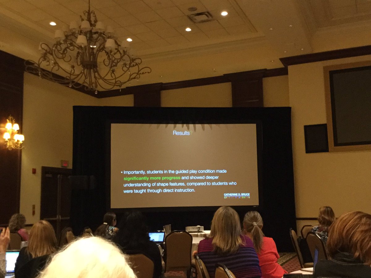 AMAZING validation by @drcathybruce that MOST powerful pedagogy is guided play &amp; structured problem play NOT free play #etfopleykconference