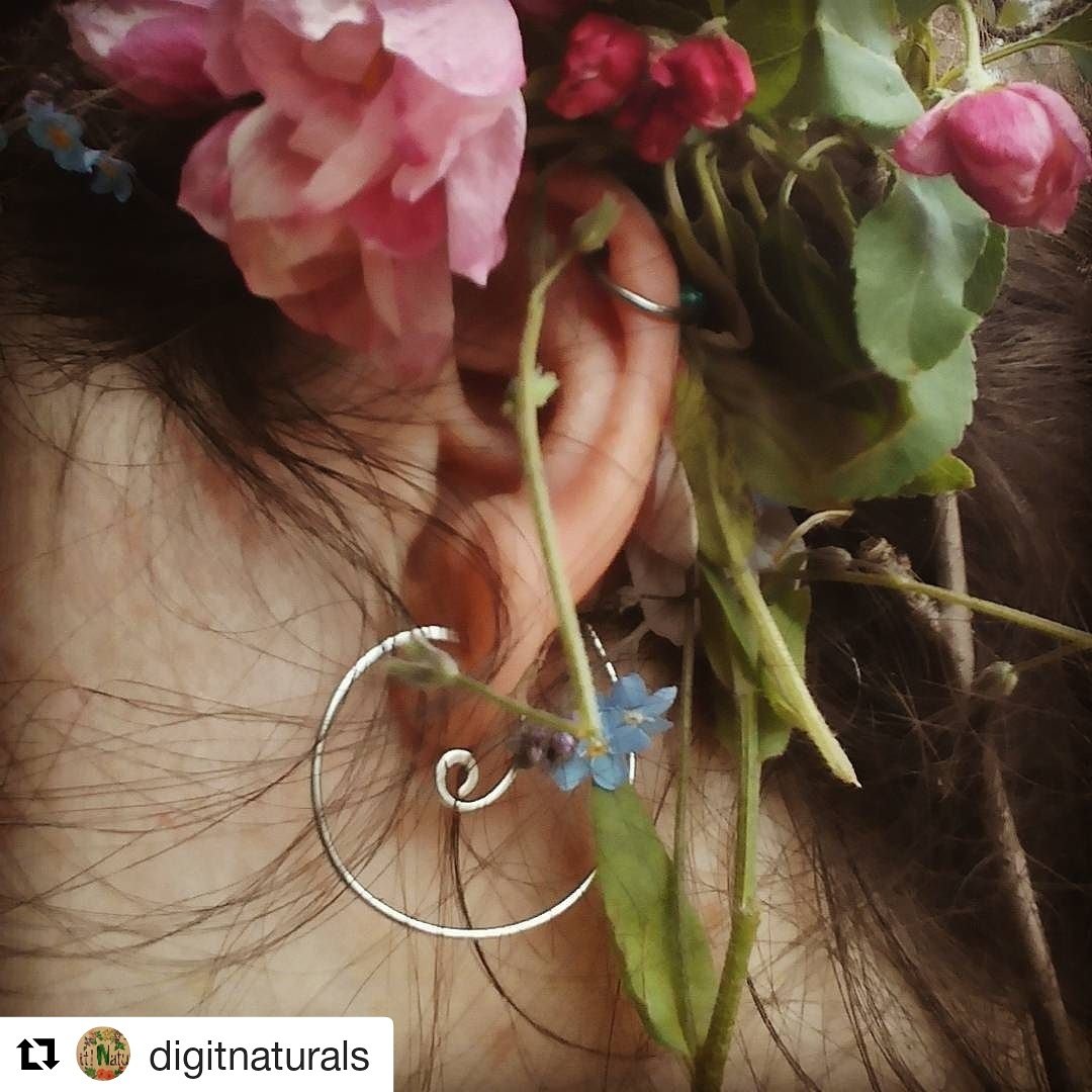 Love this beautiful photo of the Sterling silver Spiral Earrings. I have Lots of these available today <a href="/dartmouthmakers/">Dartmouth Makers</a> #dartmouthmakers