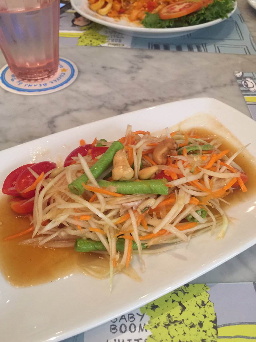 bestbiie's tweet photo. ตำไทยไม่ถั่วไม่กุ้งไม่เผ็ด ไม่แดกละ 555555555 #มังก็จะงดเนื้อหน่อยๆ #teample https://t.co/tE7qt2bgvz