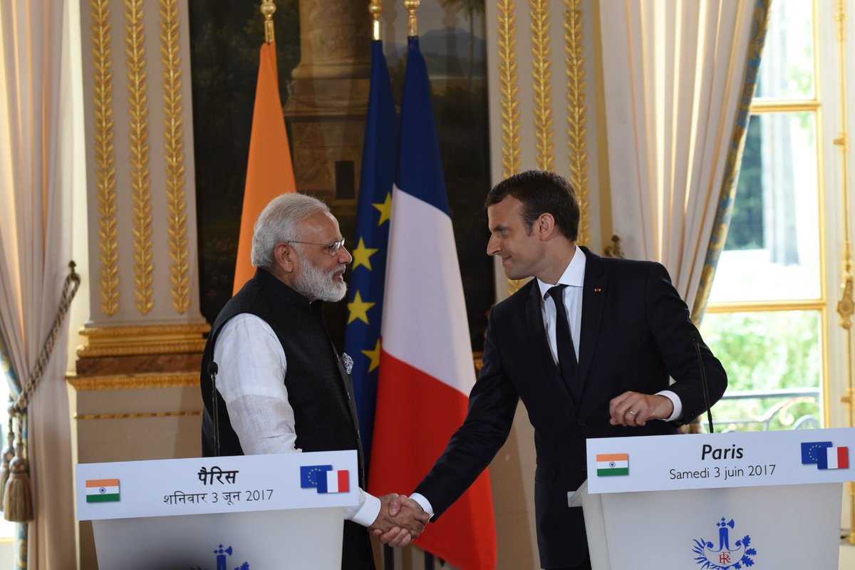 My gratitude to the Government and people of France for their hospitality during my visit. This was a significant visit.
