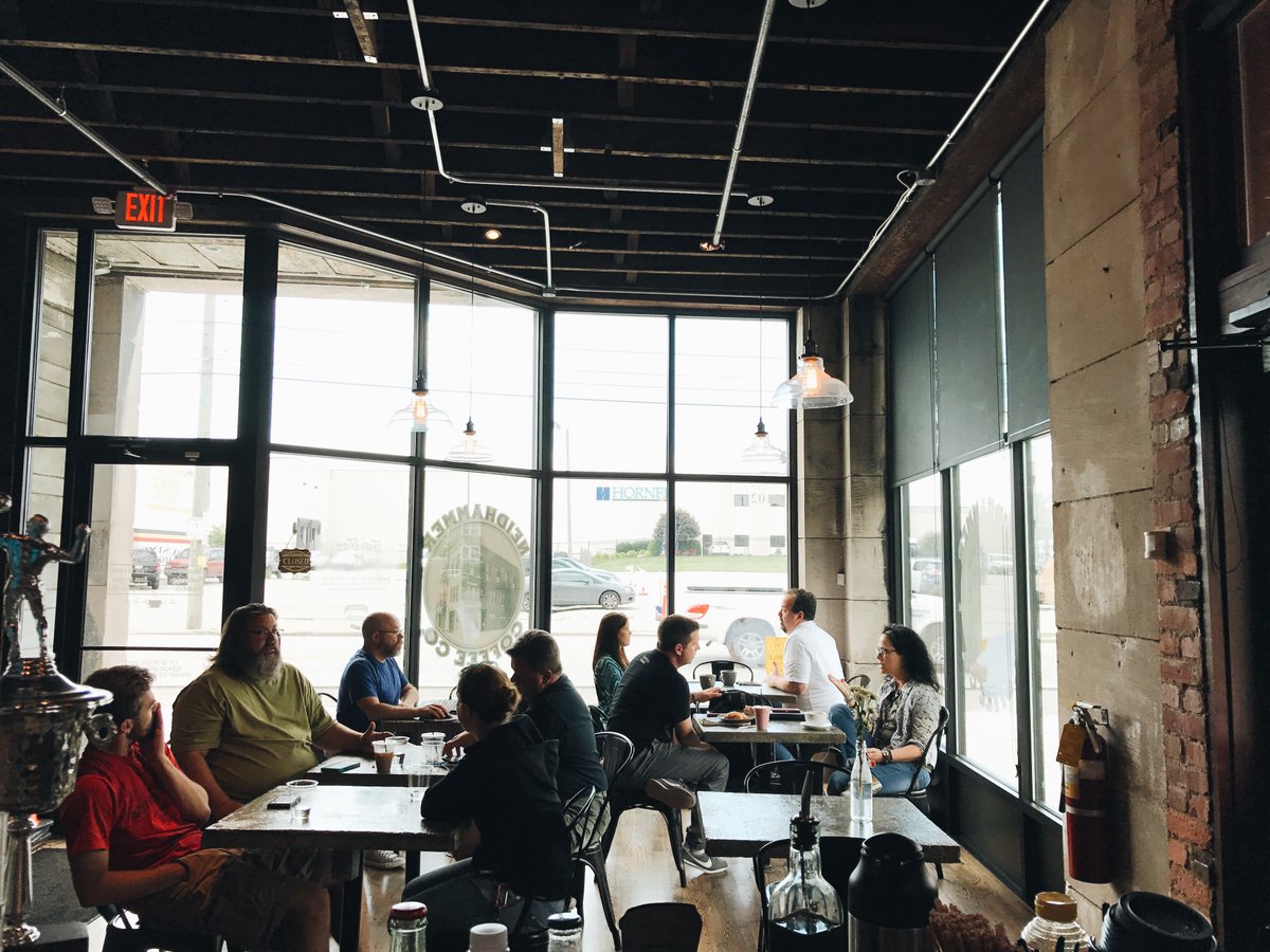 Great way to spend a Saturday // #neidcoffee #neidhammer #indycoffee
