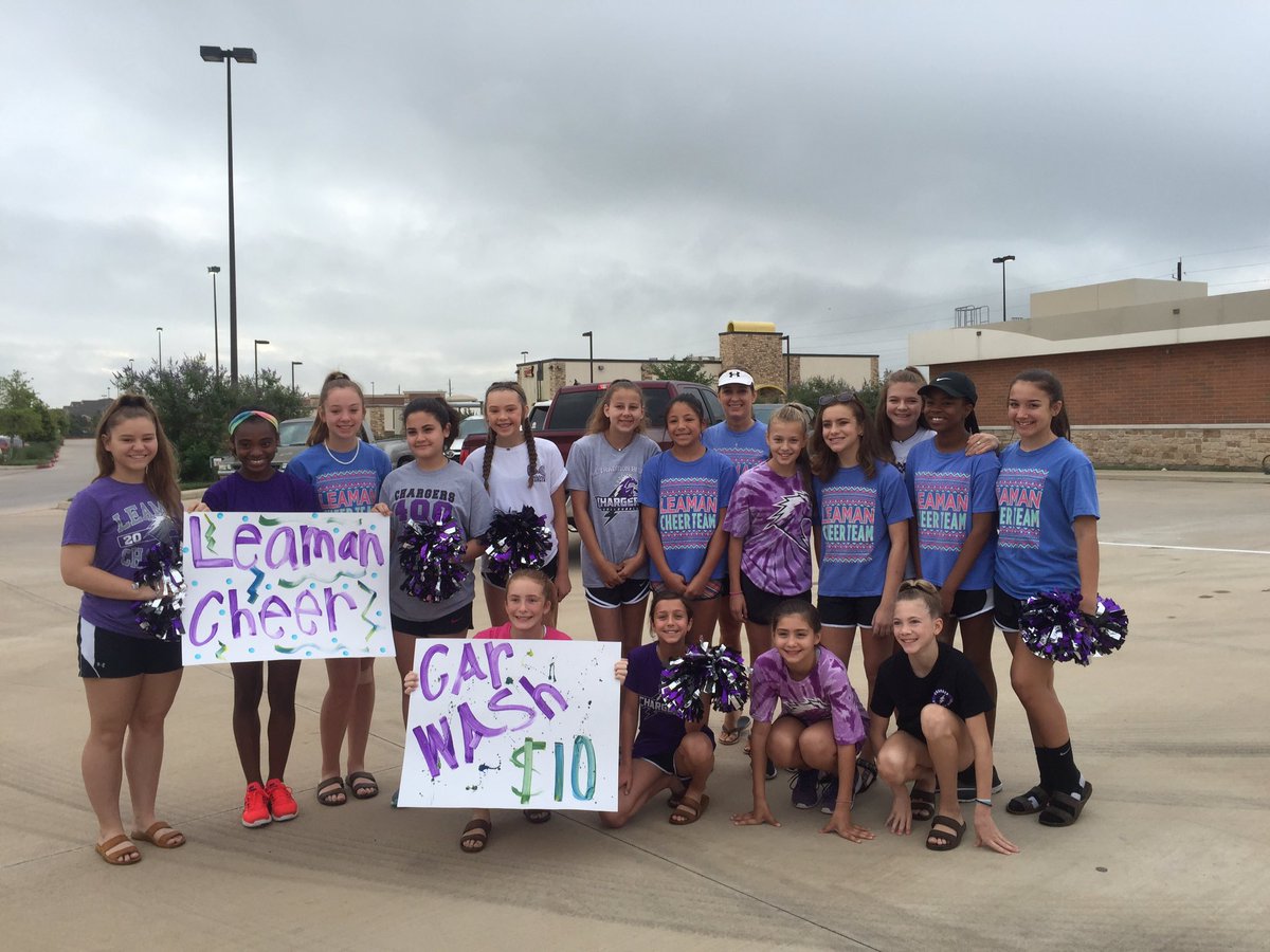 Leaman JH Cheer (@dljhcheer) on Twitter photo Come support our LEAMAN JH CHARGER CHEERLEADERS car wash fundraiser. Kroger Fuel Center 25050 FM 1093, Richmond <a href="/LeamanJH/">Leaman Junior High</a> #ChargedUp Come support our LEAMAN JH CHARGER CHEERLEADERS car wash fundraiser. Kroger Fuel Center 25050 FM 1093, Richmond <a href="/LeamanJH/">Leaman Junior High</a> #ChargedUp