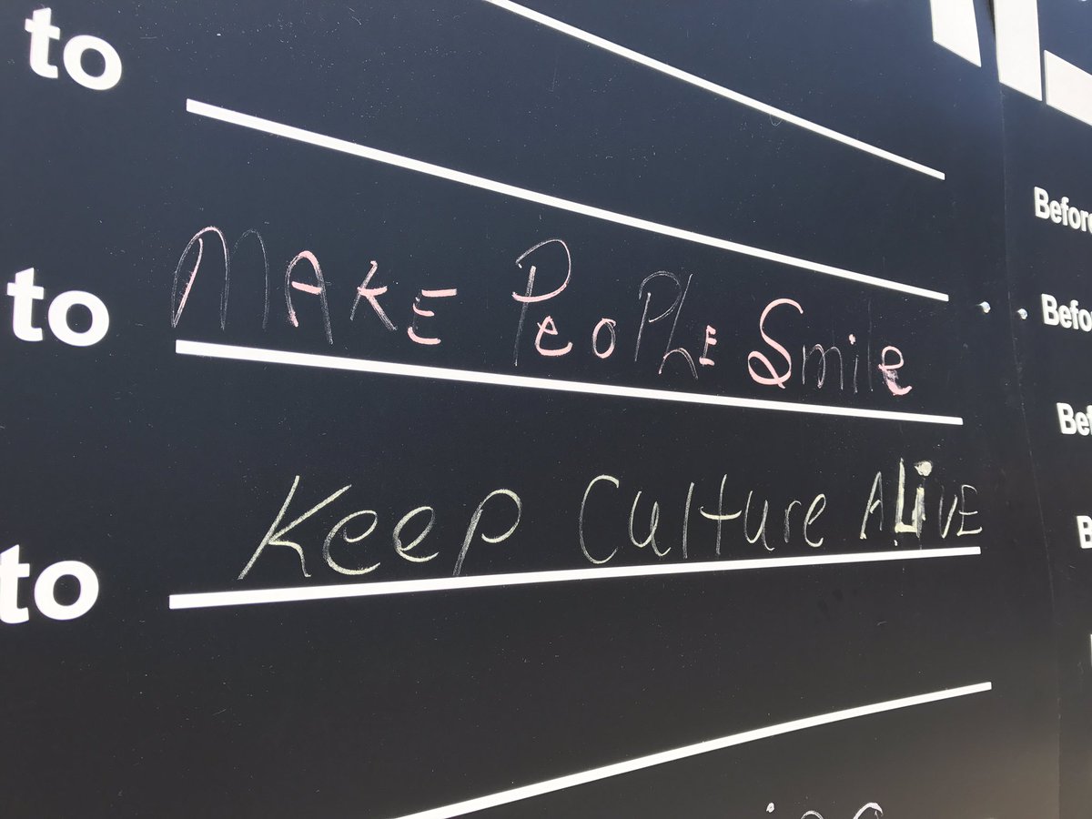 Before I Die I want to 'Keep Culture Alive'