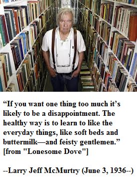 Happy birthday, Larry McMurtry! 