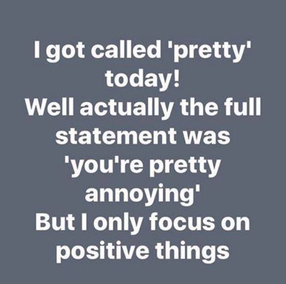 #amusing #power of positivity. Life on the lighter side !! Made me smile !!