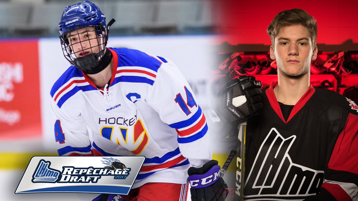 QMJHL's tweet photo. The Voltigeurs select Dawson Mercer. https://t.co/J70se6d7Es https://t.co/74fBF2p5Gq
