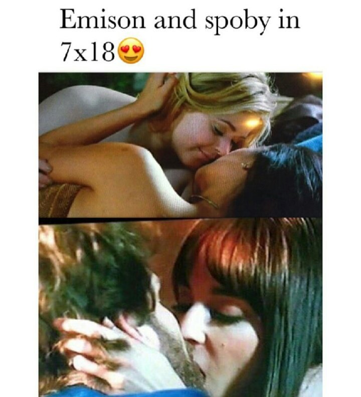 tododeseries's tweet photo. #SPOILER #PLL    
Imagenes de #Spoby y #Emison en el capítulo 7x18
¿Qué opinan?
#PLLSpoiler #PrettyLittleLiars #PLLEndGame https://t.co/4g3zvGLk9g