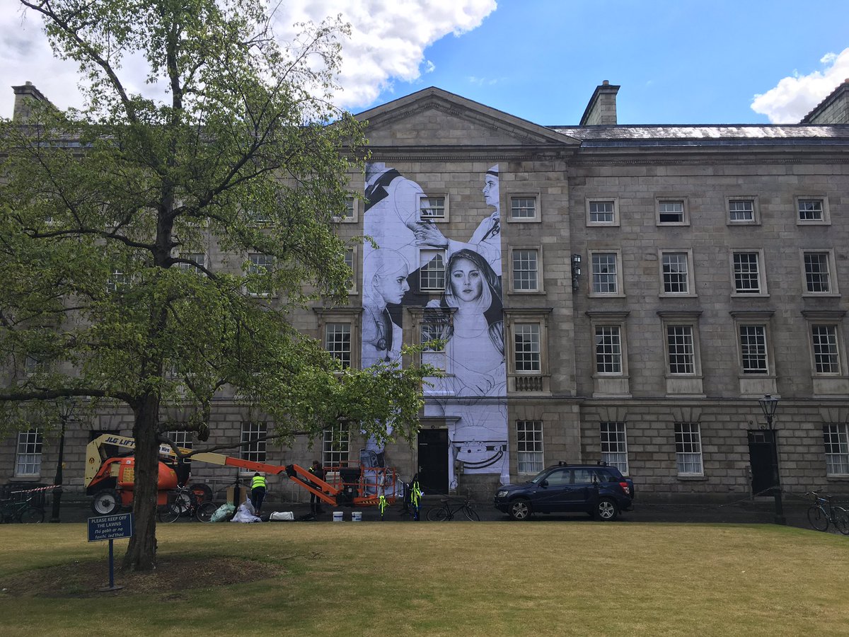 TCDcreates's tweet image. Almost there! @joecaslin&apos;s #TheVolunteers @tcddublin  #TrinityCreativeChallenge