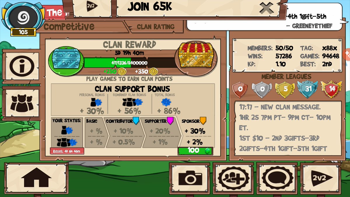 bigd6777's tweet photo. @TheFunRun @Immortalsx88x will be the first clan in history to get the elite chess #immortals #immortalsstrong 💯💯👌💪💪👏👏🔥🔥🔥 https://t.co/0BbBzJa3Gv