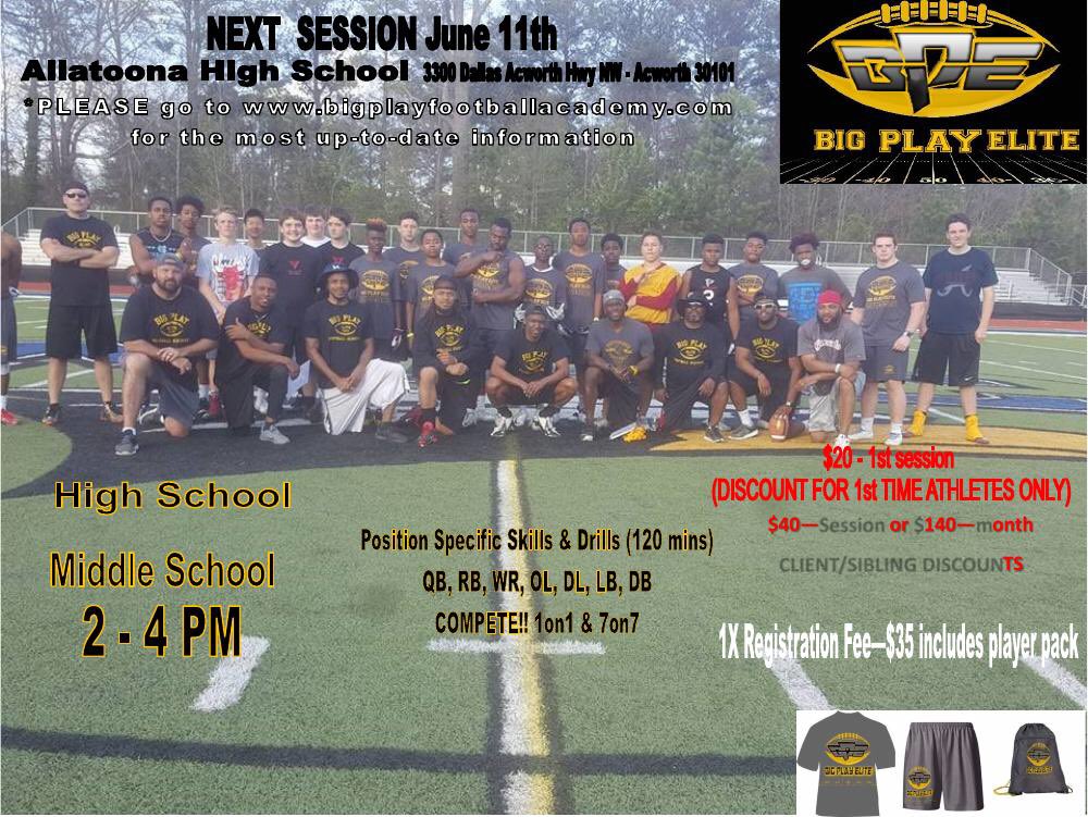 BPEAcademy's tweet photo. It's going down @ Allatoona High School tomorrow between 2-4 pm for both high school and middle schoolers. https://t.co/AqUSgwezgf