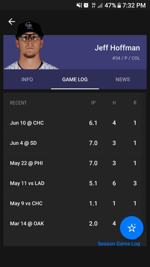 BubbaRosenbaum's tweet photo. Hoff continues to deal for the @Rockies !! #PiratesInThePros #ECUINMLB #ECUBASEBALL https://t.co/YAdxu63rKK