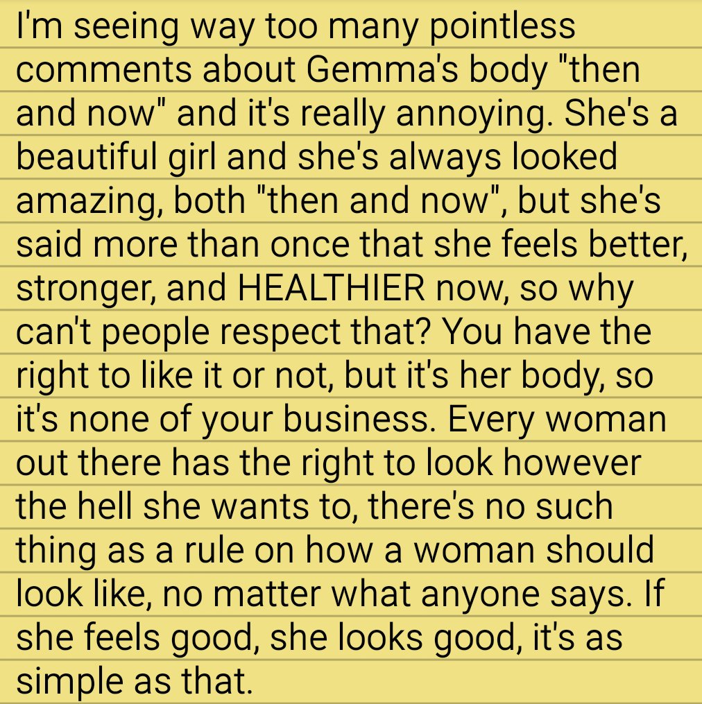 ThankYouGemma's tweet photo. I hate seeing rude comments on your photos @MissGAtkinson but I love the way you handle them. It makes me admire you even more. #inspiration https://t.co/GgJ1LnBfcG