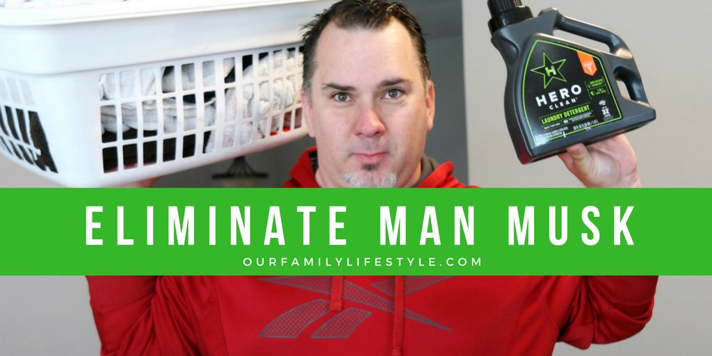 ourfamlifestyle's tweet photo. Try @HeroClean Laundry Detergent for men! It leaves no overwhelming fragrant trying to mask man musk. #HeroClean #ad https://t.co/rnvtoT7uNR https://t.co/mKI7qaMbtO