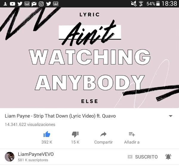 LiamisBellsLife's tweet photo. #StripThatDownVideo Ya Llegó a las 10 M de visitas
#StripThatDown Lyric Ya llegó a las 14 M de visitas
Sigan Reproduciendo❤ https://t.co/xV7Q9Sdw77