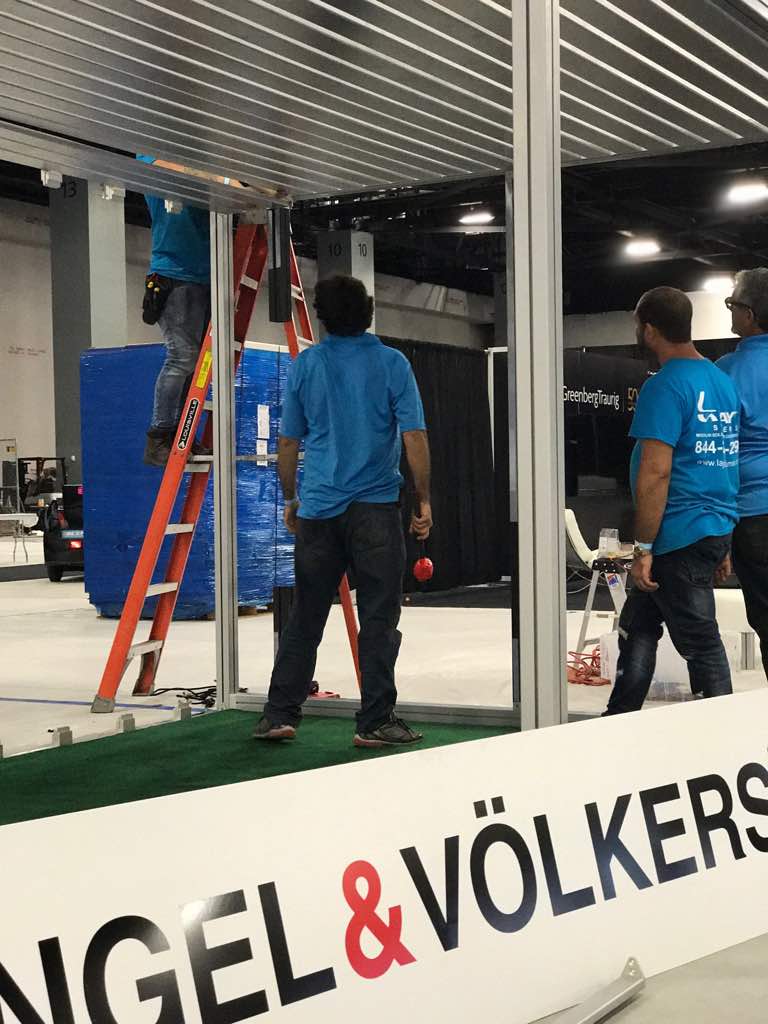 EVmiami's tweet photo. Setting up at @eMergeAmericas. Hope to see you! https://t.co/BK1zcHuhyA