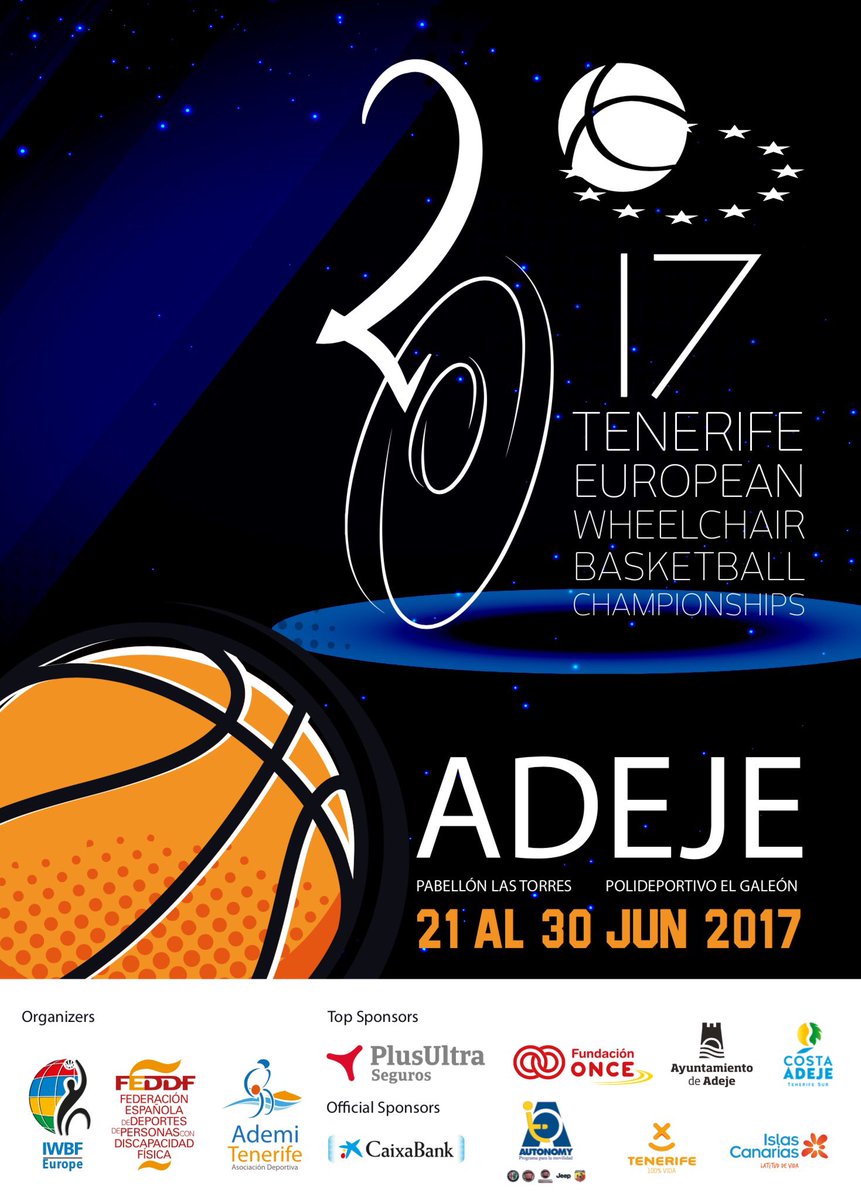 COPABSR's tweet photo. Precios PPV 📺 Cto Europa 🏀♿️ 21 al 30 de junio,Adeje (Tenerife)
Fase preliminar 1€
Semifinales 2€
Finales 3€
Os informaremos de como poder👀 https://t.co/JKAKkm7oeC
