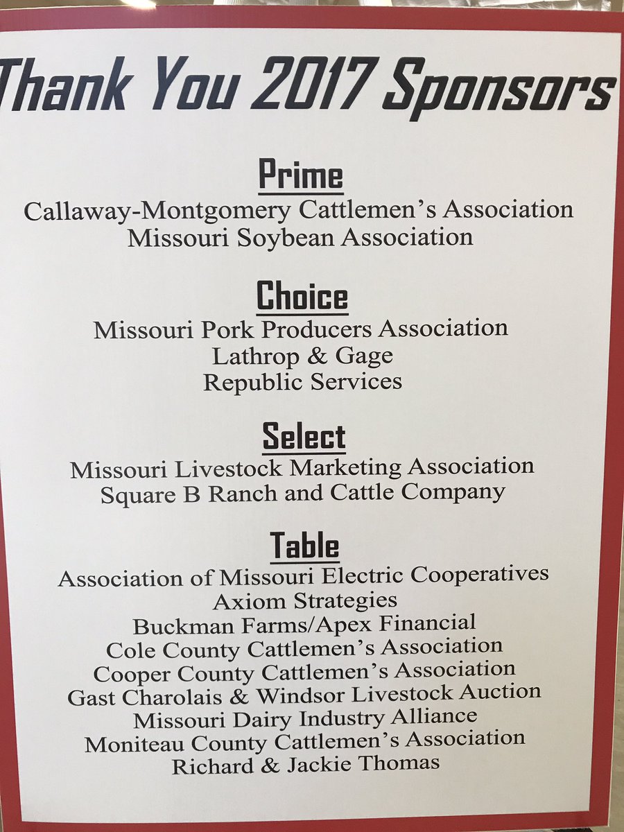 CaseyWasser's tweet image. @Mo_Soy We are having a great time at the @MoCattle steak fry supporting agriculture &amp;amp; the hard work our cattlemen put in every day! #mosoy