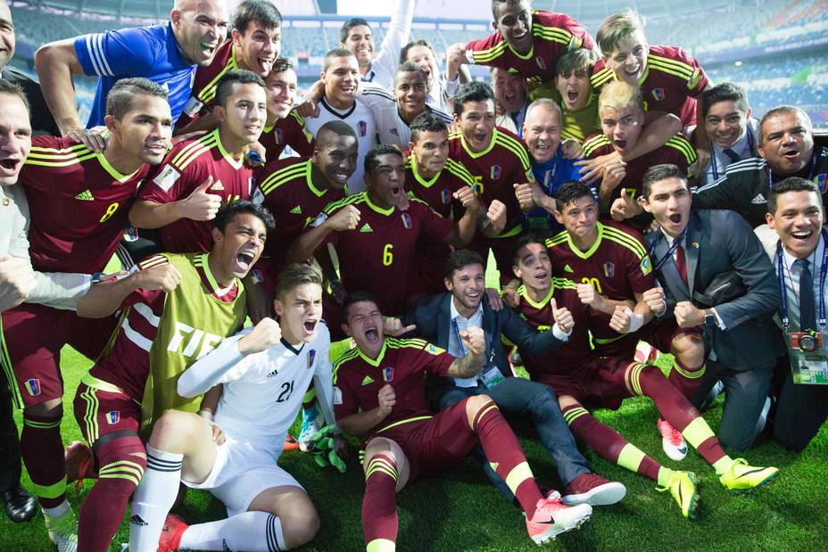 OlmosToday's tweet photo. La selección q n tiempo de crisis hace q haya unión n los #venezolanos, tngo la sensación q este mundial ganamos #VinotintoSub20 #OlmosToday https://t.co/98Hop5vUD0