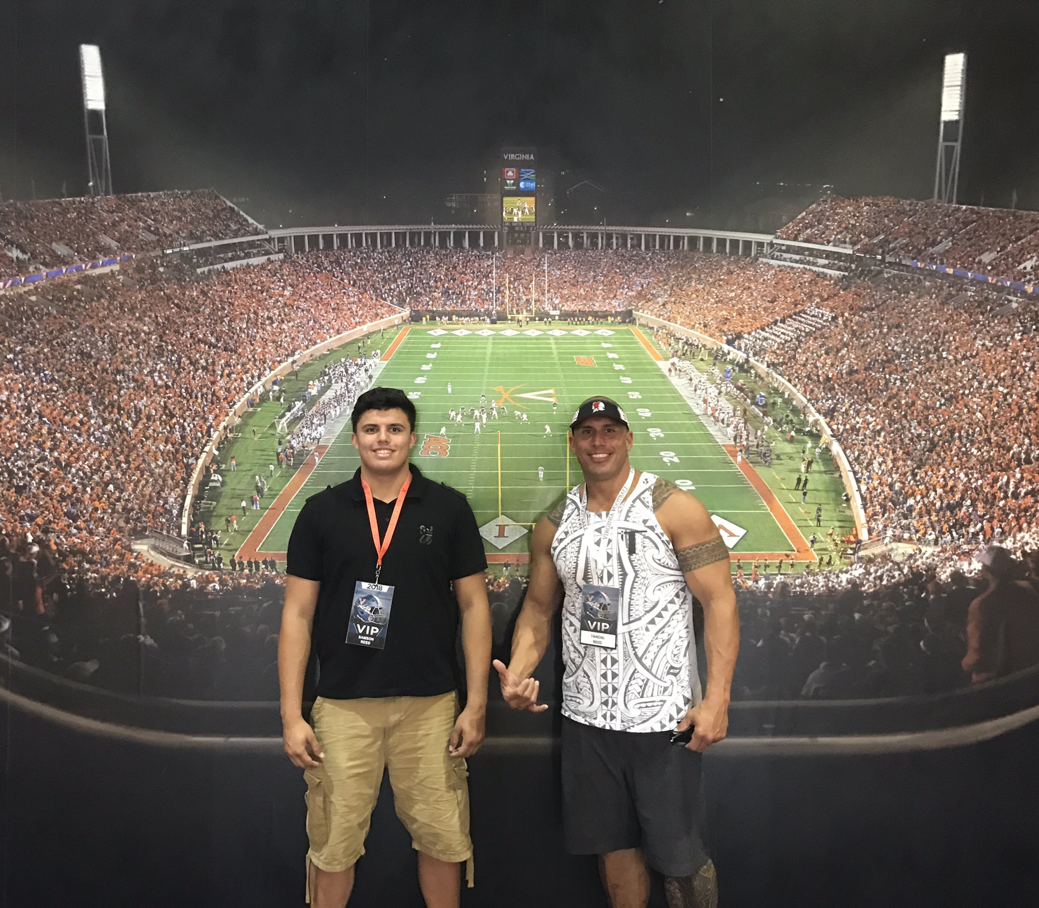 Samson Tamasese Reed on Twitter "Had a great time at the UVA camp last