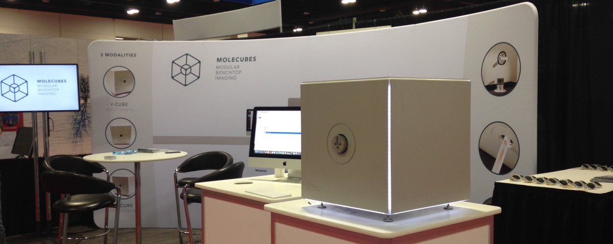 molecubes's tweet photo. All set for the opening reception. #SNMMI17 #preclinicalimaging https://t.co/js1t1ukwM7