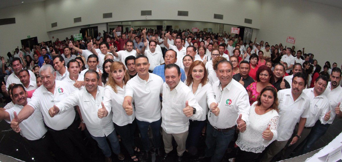 prensaPRIQROO's tweet photo. Esta mañana en #Cancún ,nuestra dirigencia estatal, encabezó los trabajos de la asamblea deliverativa de delegados de la CNOP. https://t.co/wg0W4Ef6sB