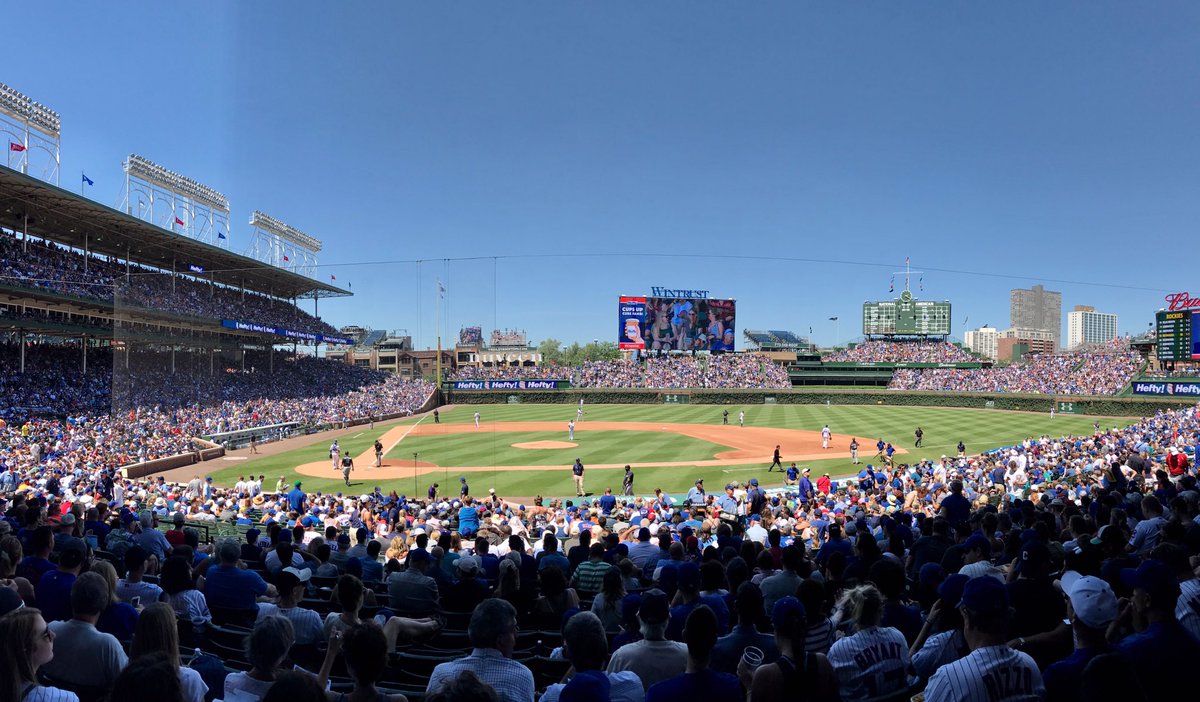 It's a beautiful day in Chicago.
