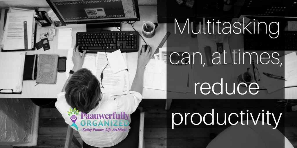 KathyPaauw's tweet image. Don’t multitask by switching between one project and another. Multitasking can reduce productivity. #BeProductive #DontMultitask