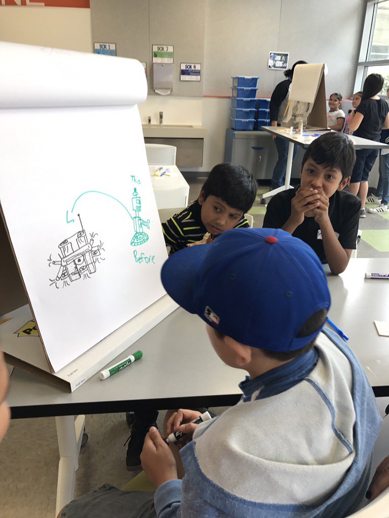 TransformERHS's tweet image. Sketching their prototypes and finding solutions to address climate change. #buildingrobots