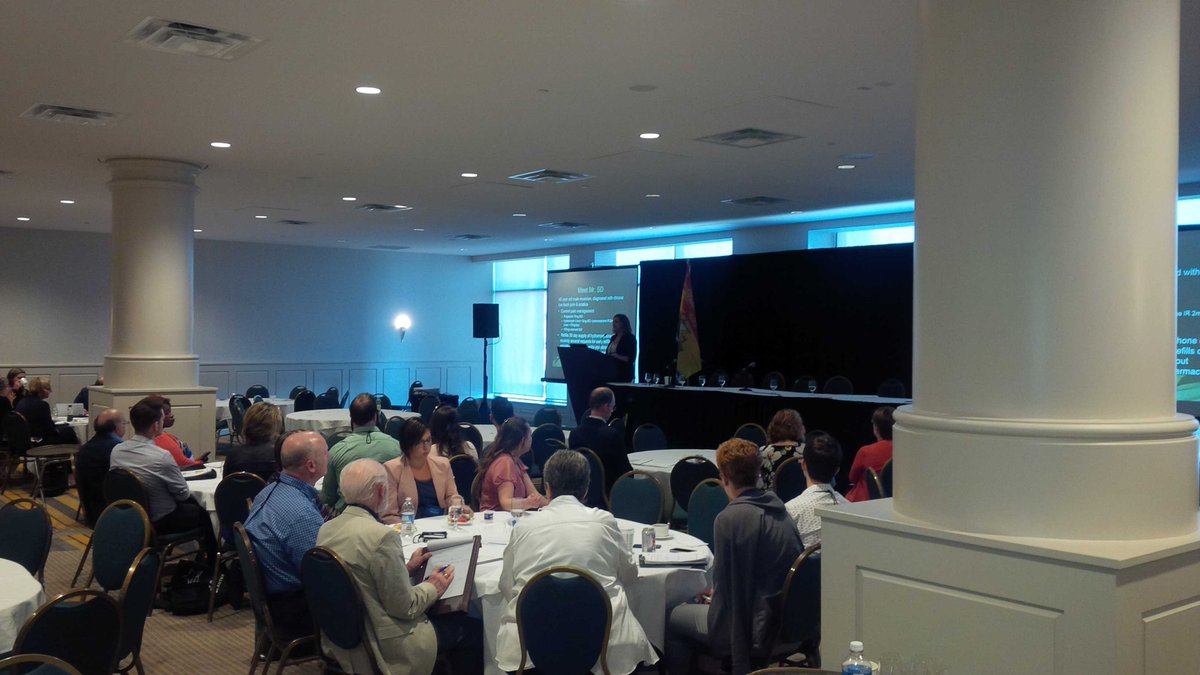 Jenn Baker discussing medical cannabis #nbpharm2017