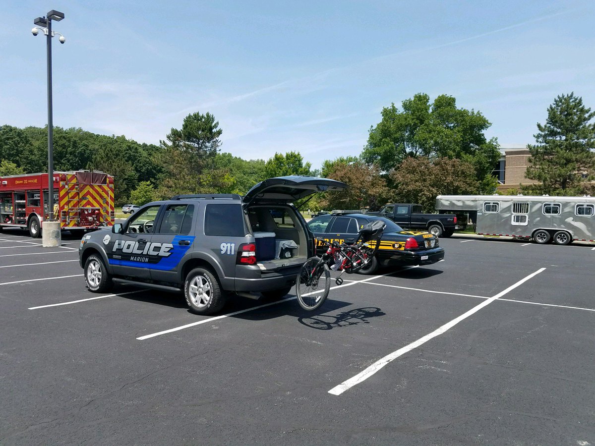 marion_police's tweet photo. Great day @OSUMarion for KidsJam event thanks to Ohio Neck and Back Pain Relief. #PositiveMPACT #MarionMade https://t.co/pRX6rwHsIs