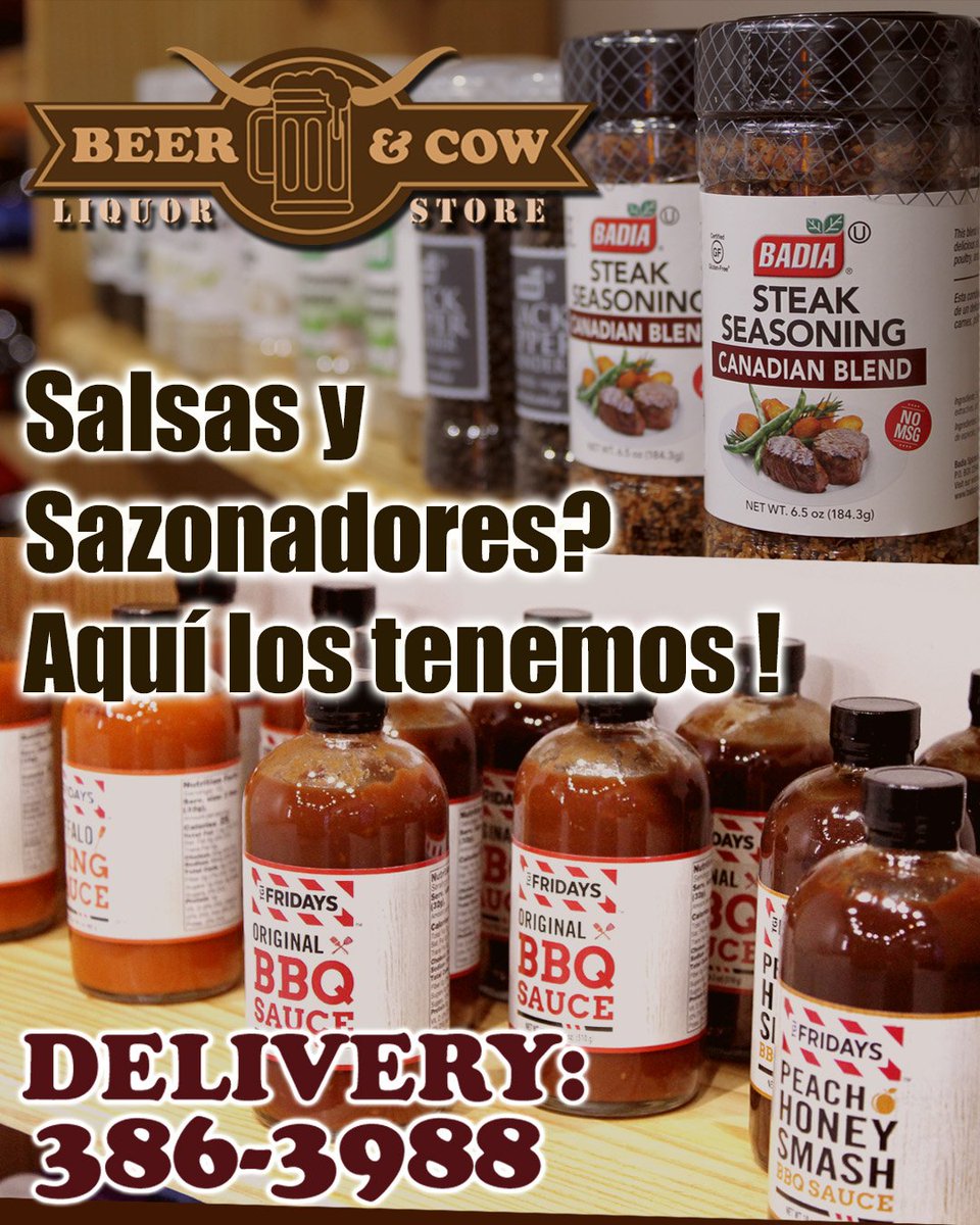 BeerCow507's tweet photo. #FindeSemana y se te antoja un Asado, en @BeerCow507 no solo tenemos los cortes, si no que todo para #Sazonar Celebra la vida!! 386.3988 https://t.co/1iXbCfthqk