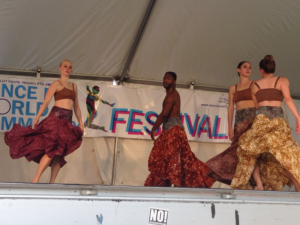 PattyNolan1's tweet photo. #dancecounts @JoseMateoBallet wonderful community event @BoSomaDance #CambMA https://t.co/d1YXGNA1SN