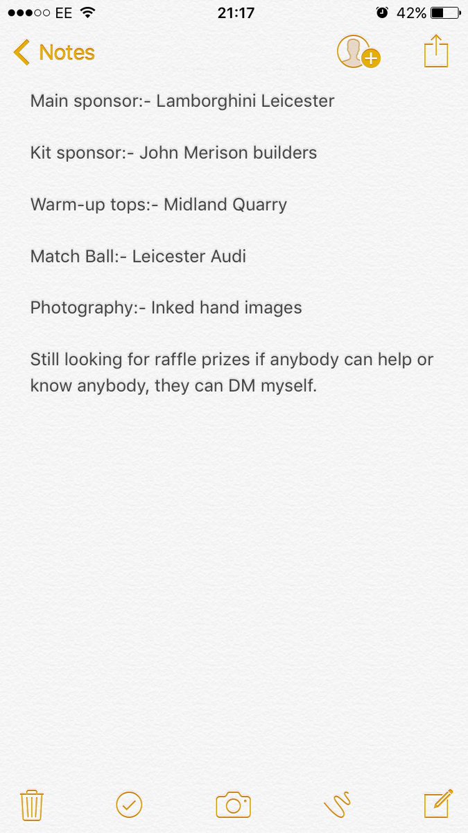 MSCoalville's tweet photo. Update on our charity game #upthecompass #mssociety #charity https://t.co/fXAfLd3pEo