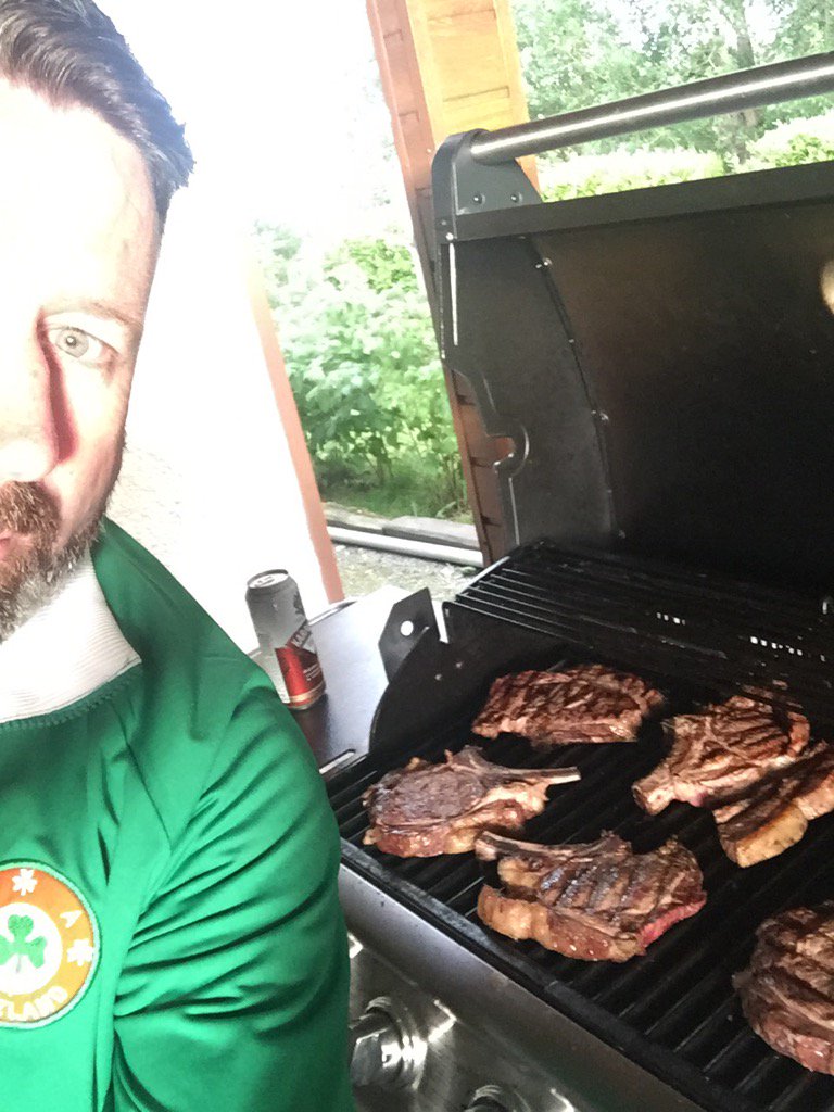 Castleview18's tweet photo. #fai#..pre match cows https://t.co/ulyaa15eL8
