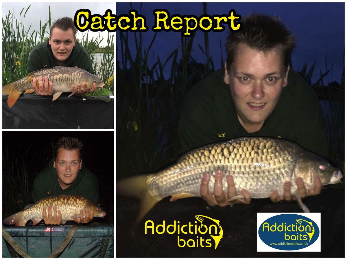 AddictionBaits's tweet photo. 💥🎣MULTI CATCH REPORT🎣💥 
 Toby Ingram on the #Nutty #HairRig  7lb8oz 8lb 9lb8oz #Mirror &amp; #common at #Northview 👍🏻🔝🐟
https://t.co/HGUIKEzDeD https://t.co/AIgTqwnWDs