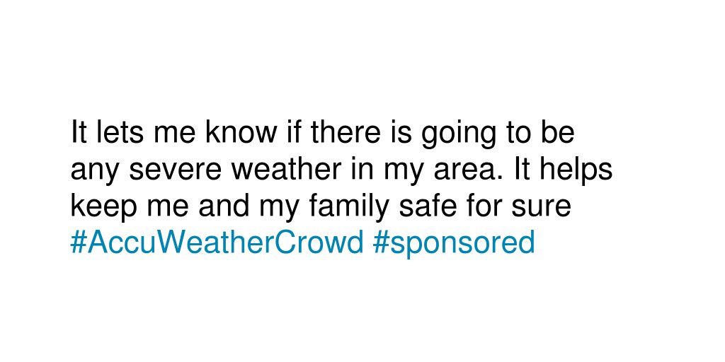 IvoryRoze's tweet photo. Tell us how the features in your AccuWeather app keep you safe on a daily basis. #AccuWeatherCrowd #sponsored https://t.co/dsaXhTYu1N