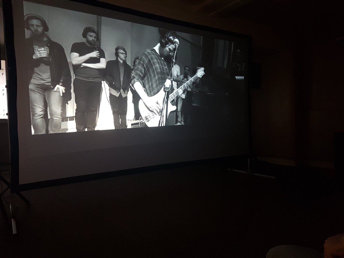 lizellis72's tweet photo. Sat watching @P_W_G_G @Long_Division_ film #livemusic #Wakefield #LD2016 https://t.co/iuTSpY39QC
