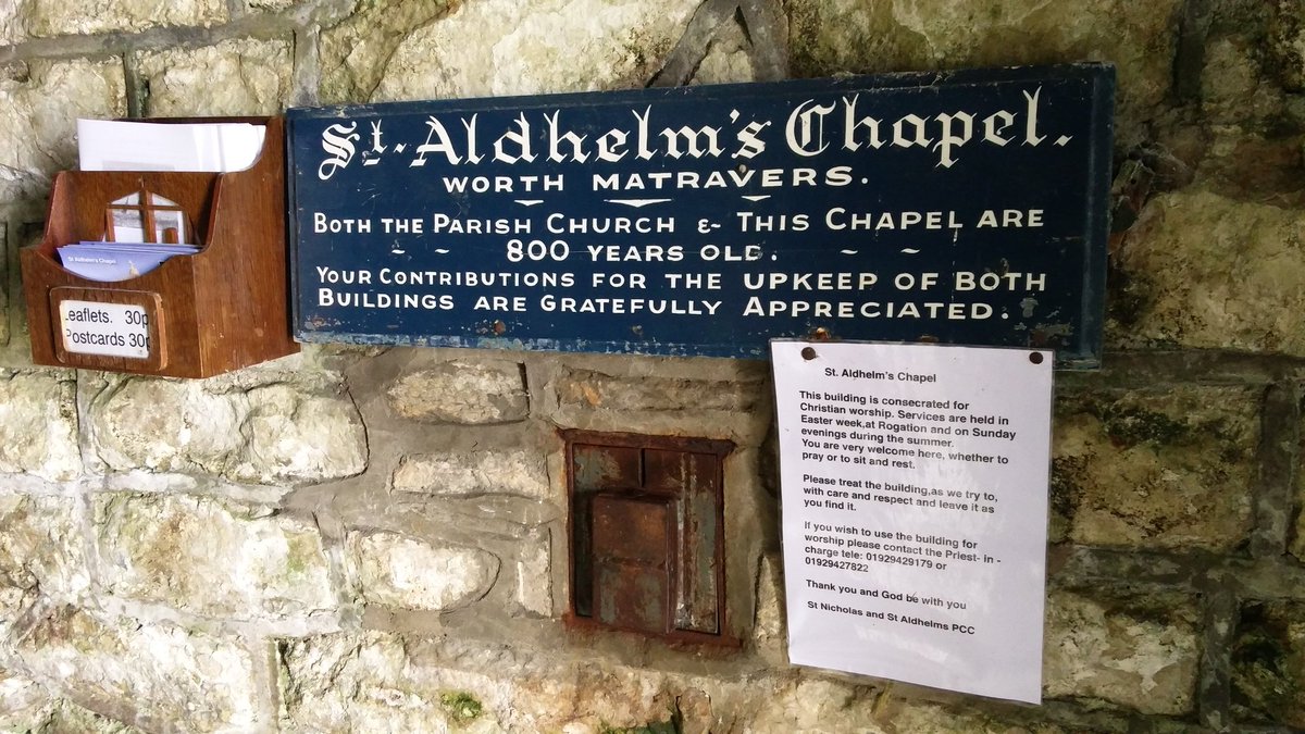 williamssafety's tweet photo. Amazing finds tucked away in #Dorset #purbeck #StAldhelm #chapel #WorthMatravers https://t.co/uFGLHmvFyf